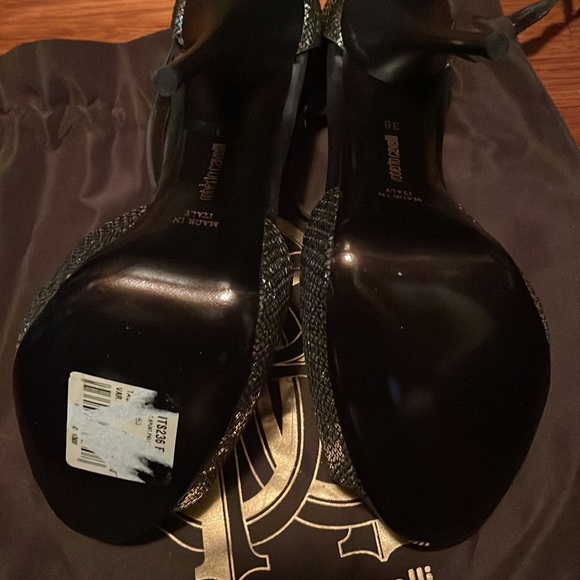 BRAND NEW ROBERTO CAVALLI HEELS - Picture 6 of 7
